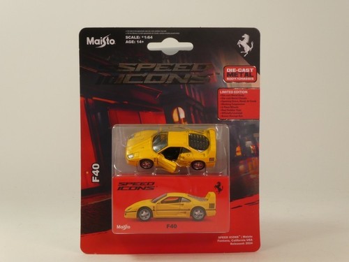 Maisto ferrari f40 - maisto, 1987