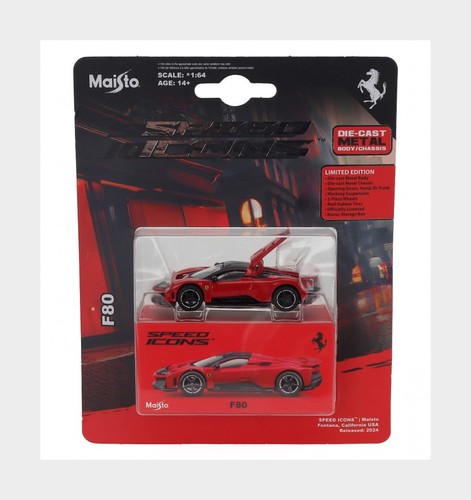 Maisto ferrari f80 2024 - maisto,