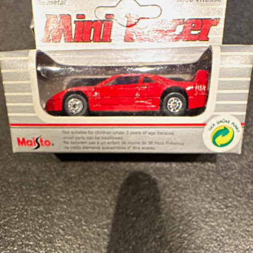 Maisto mini racer ferrari f40 - mini,
