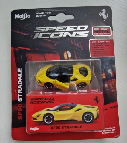 Maisto speed icons - speed, sf90